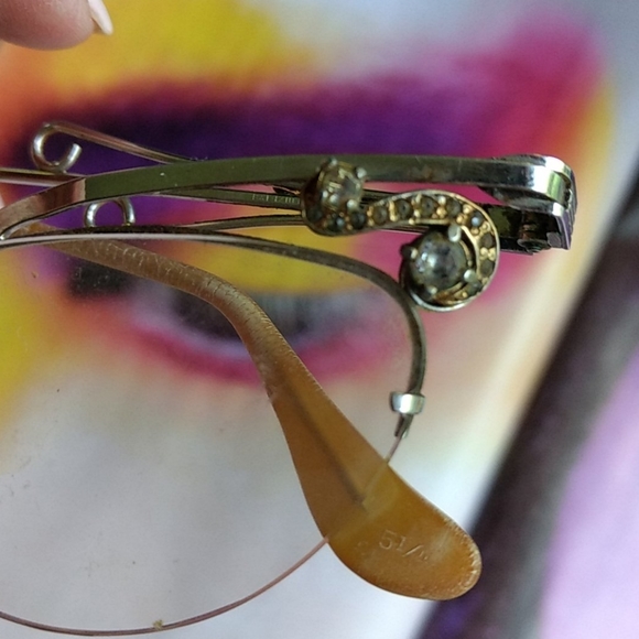 Flashy cateyes! These real deal vintage - Picture 6 of 6